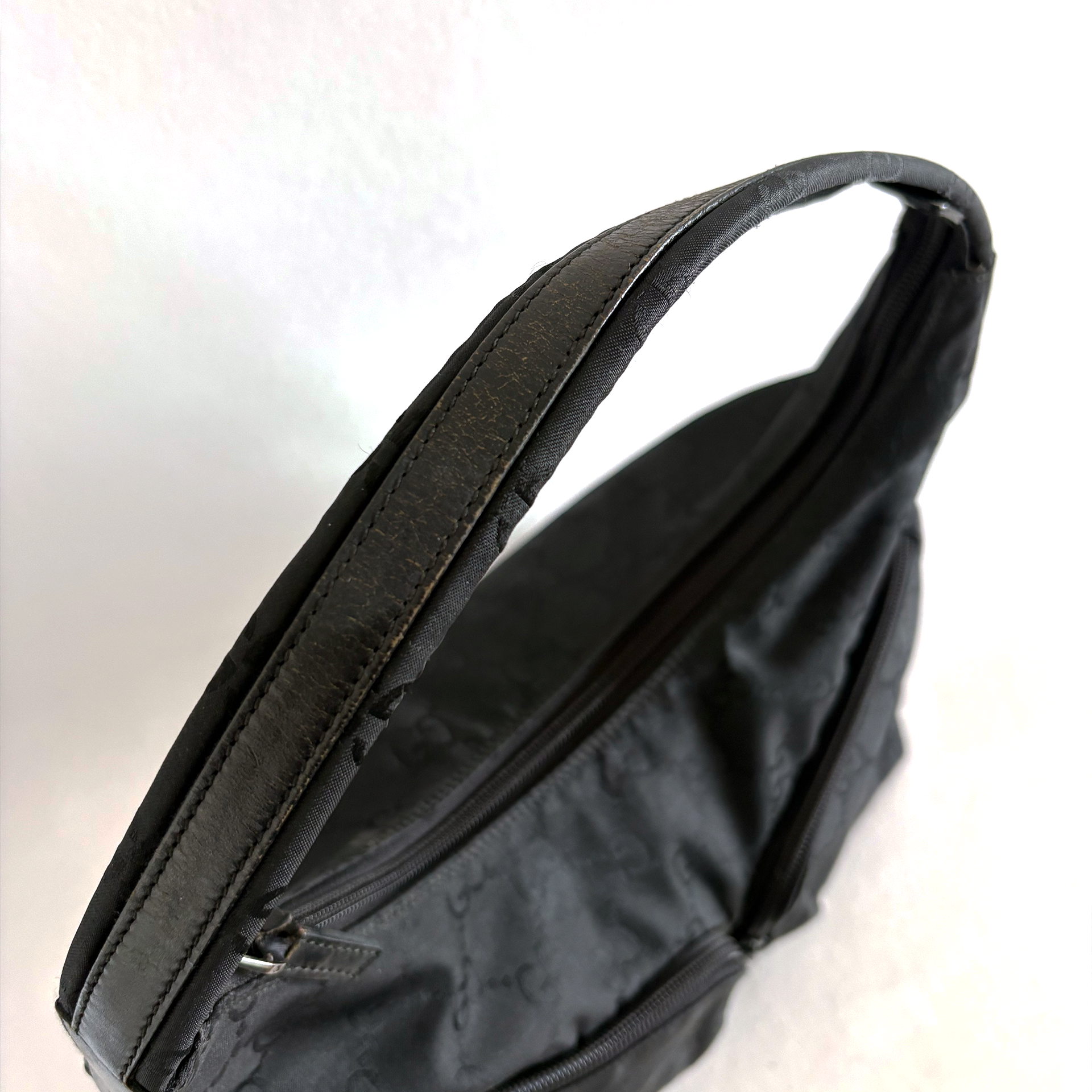 Gucci Nylon Canvas Shoulder Bag