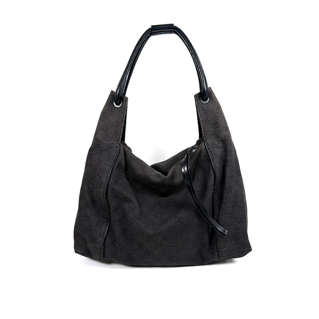 Gucci Hobo Shoulder Bag Large Black