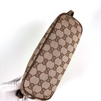 Gucci GG Supreme Boat Bag Brown