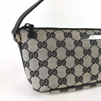 Gucci Boat Bag Beige Black