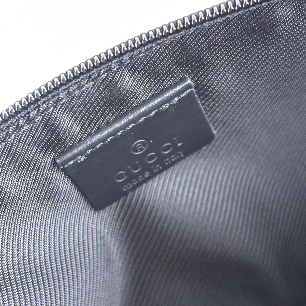 Gucci Boat Bag Beige Black