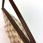 Gucci Boat Bag Beige Brown