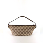 Gucci Boat Bag Beige Brown
