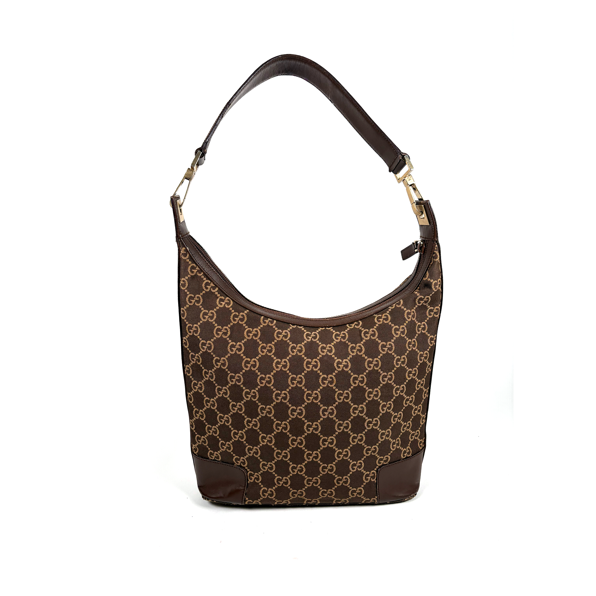 Gucci GG Clasp Camel Brown