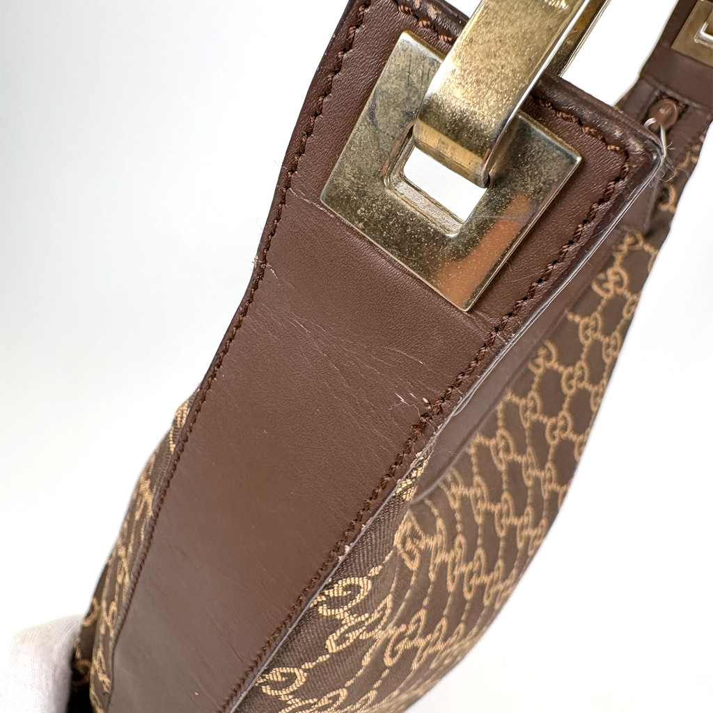 Gucci GG Clasp Camel Brown