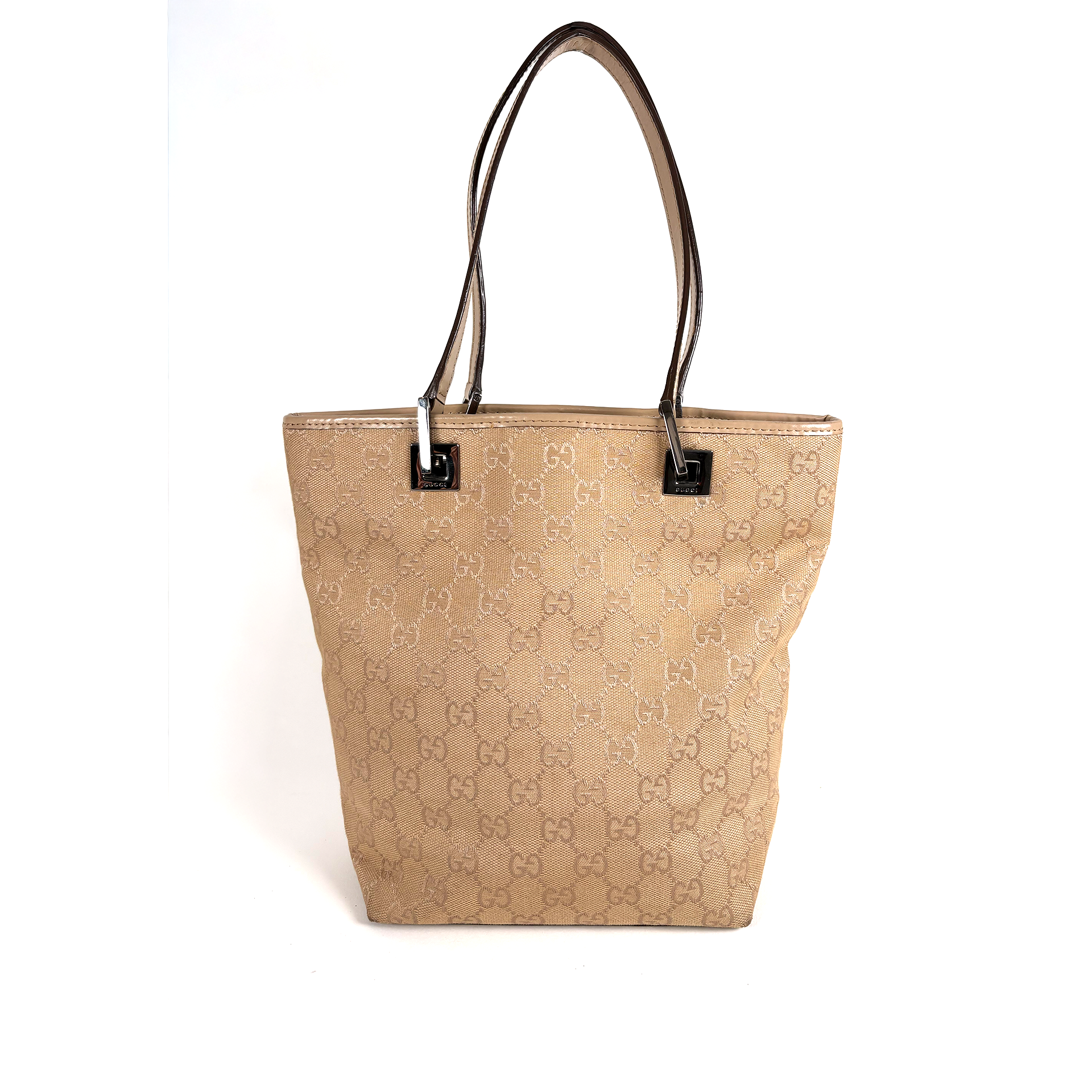 Gucci GG Mini Bucket Bag Beige