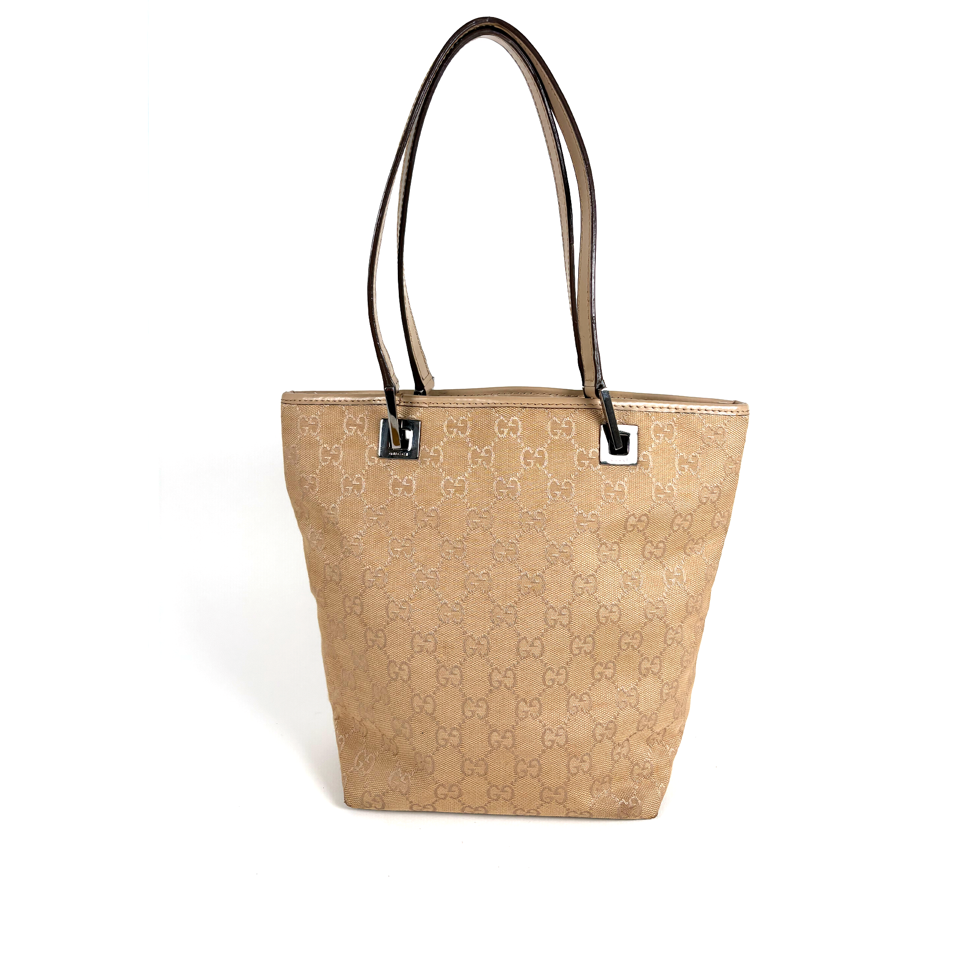 Gucci GG Mini Bucket Bag Beige