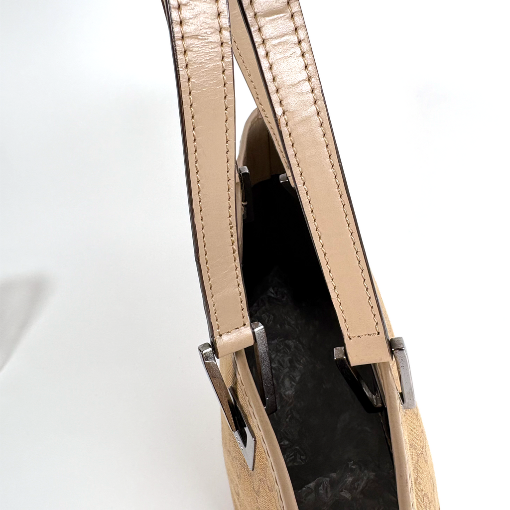 Gucci GG Mini Bucket Bag Beige