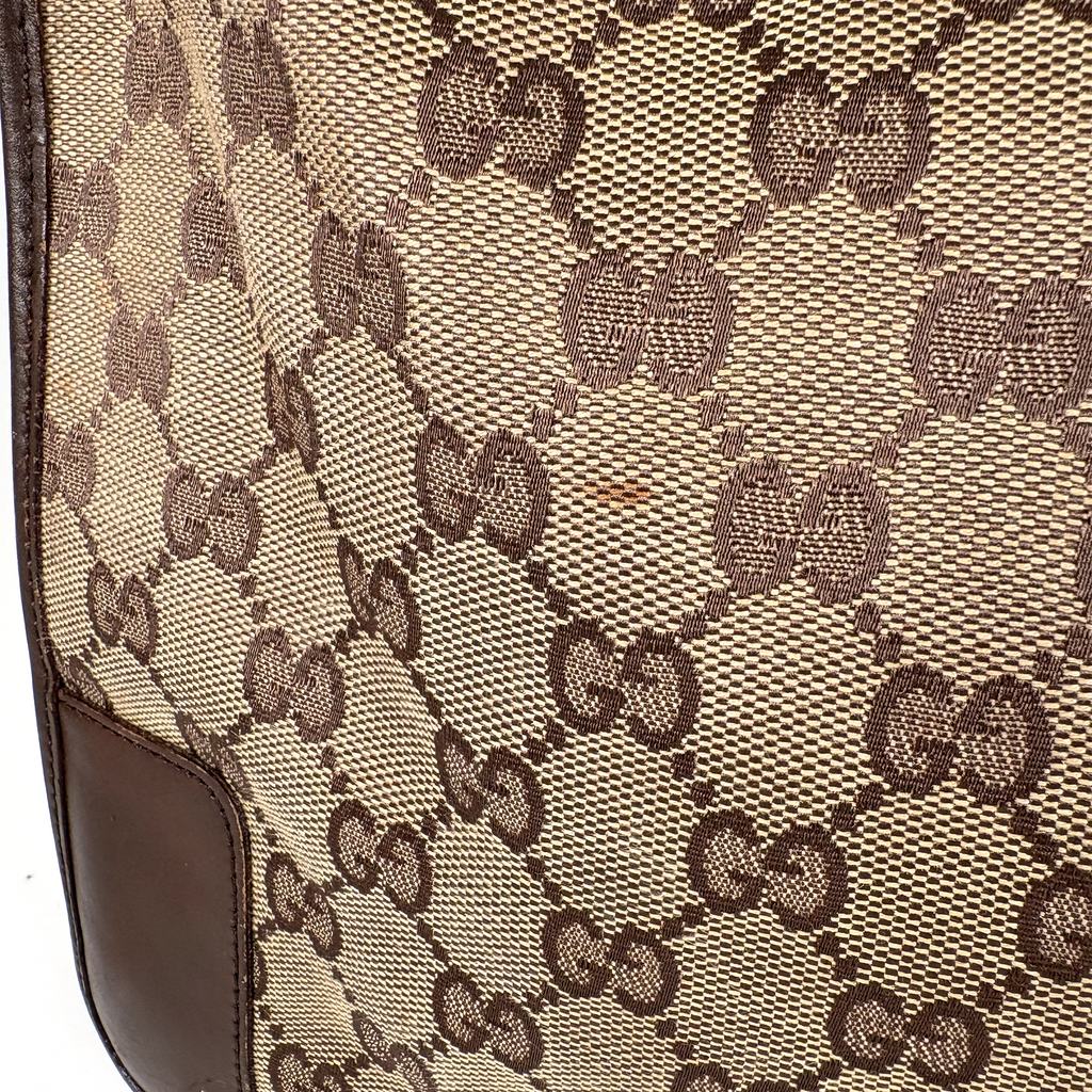Gucci GG Canvas Shoulder bag Brown