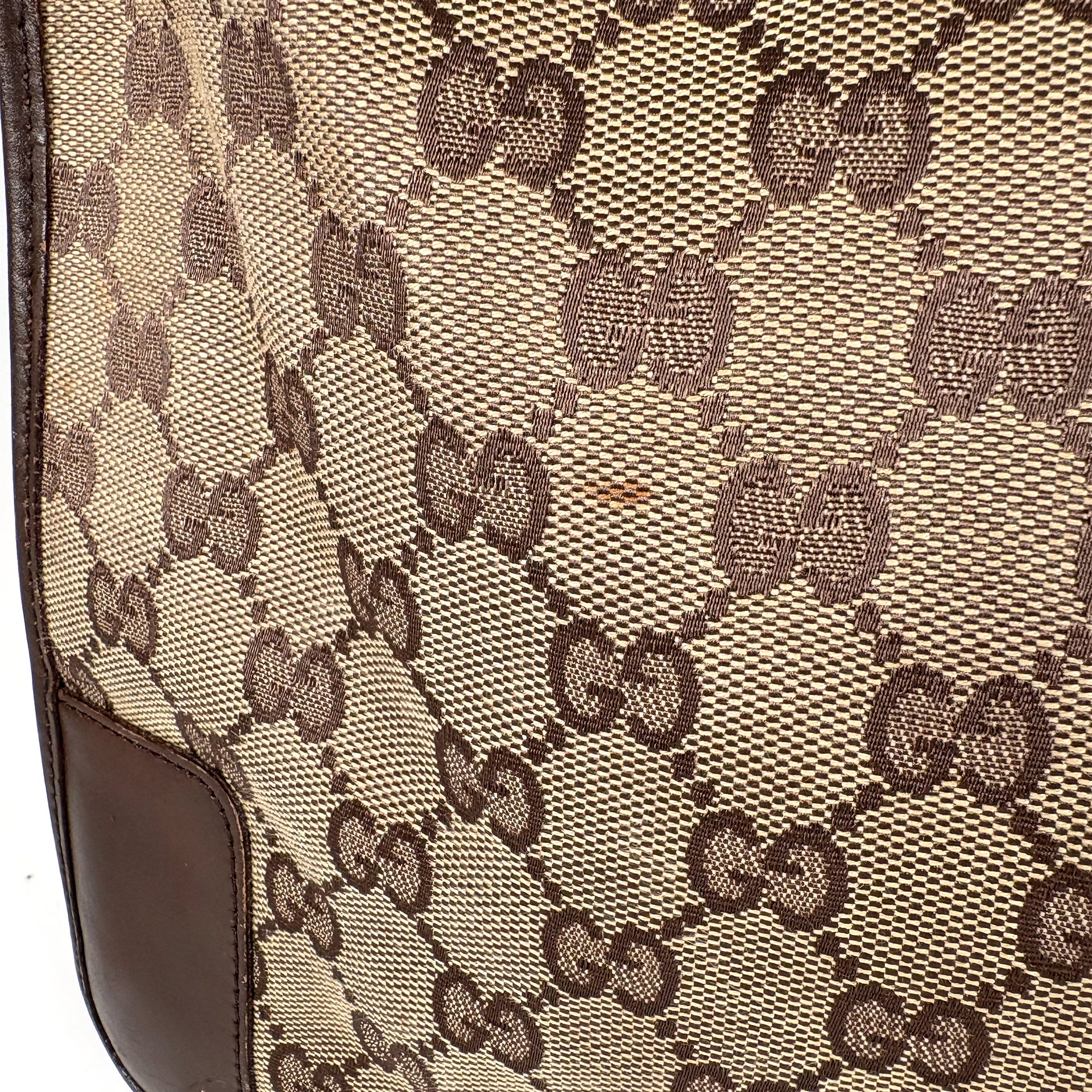 Gucci GG Canvas Shoulder bag Brown