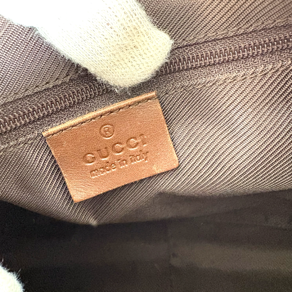 Gucci GG Canvas Shoulder bag Brown