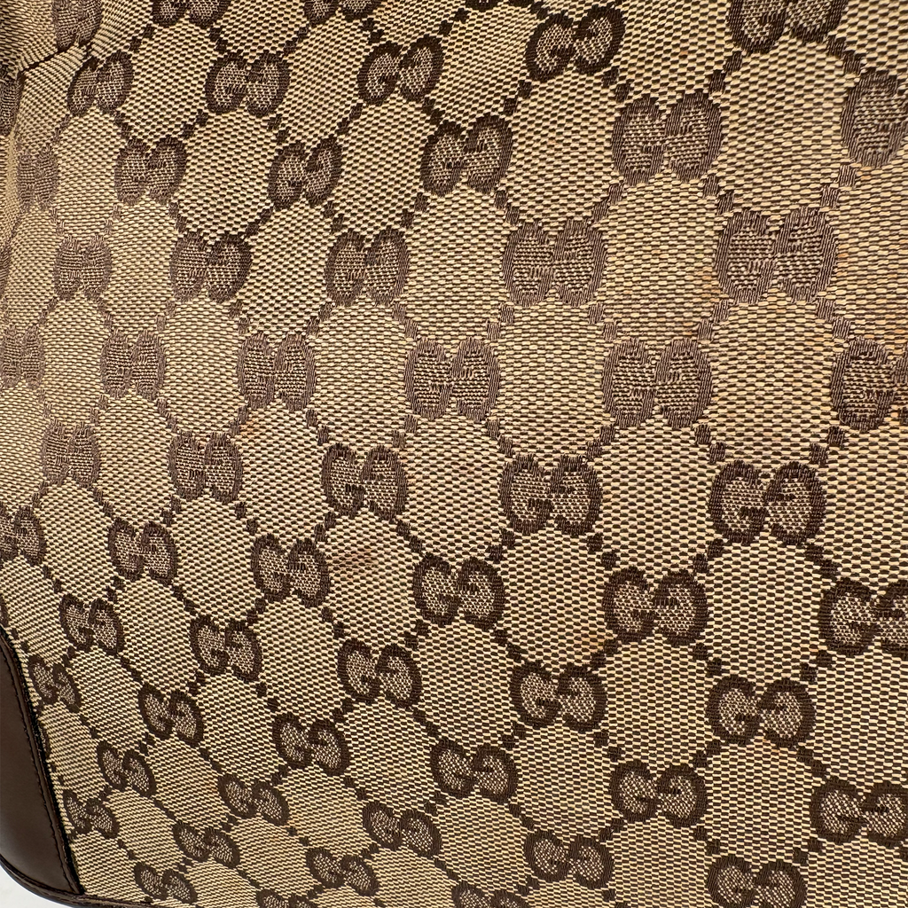 Gucci GG Canvas Shoulder bag Brown