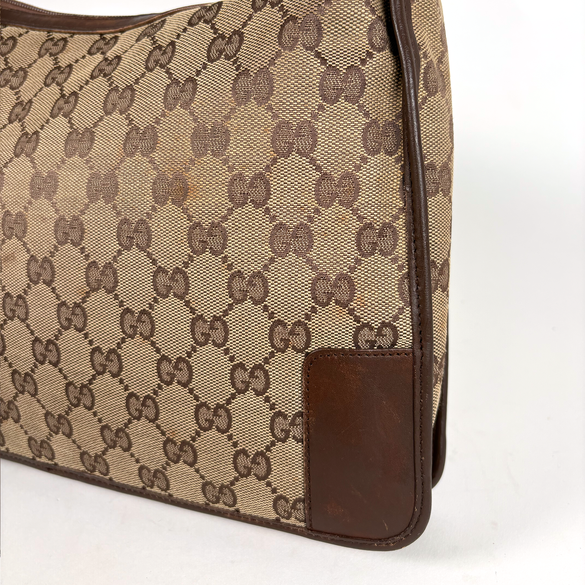 Gucci GG Canvas Shoulder bag Brown