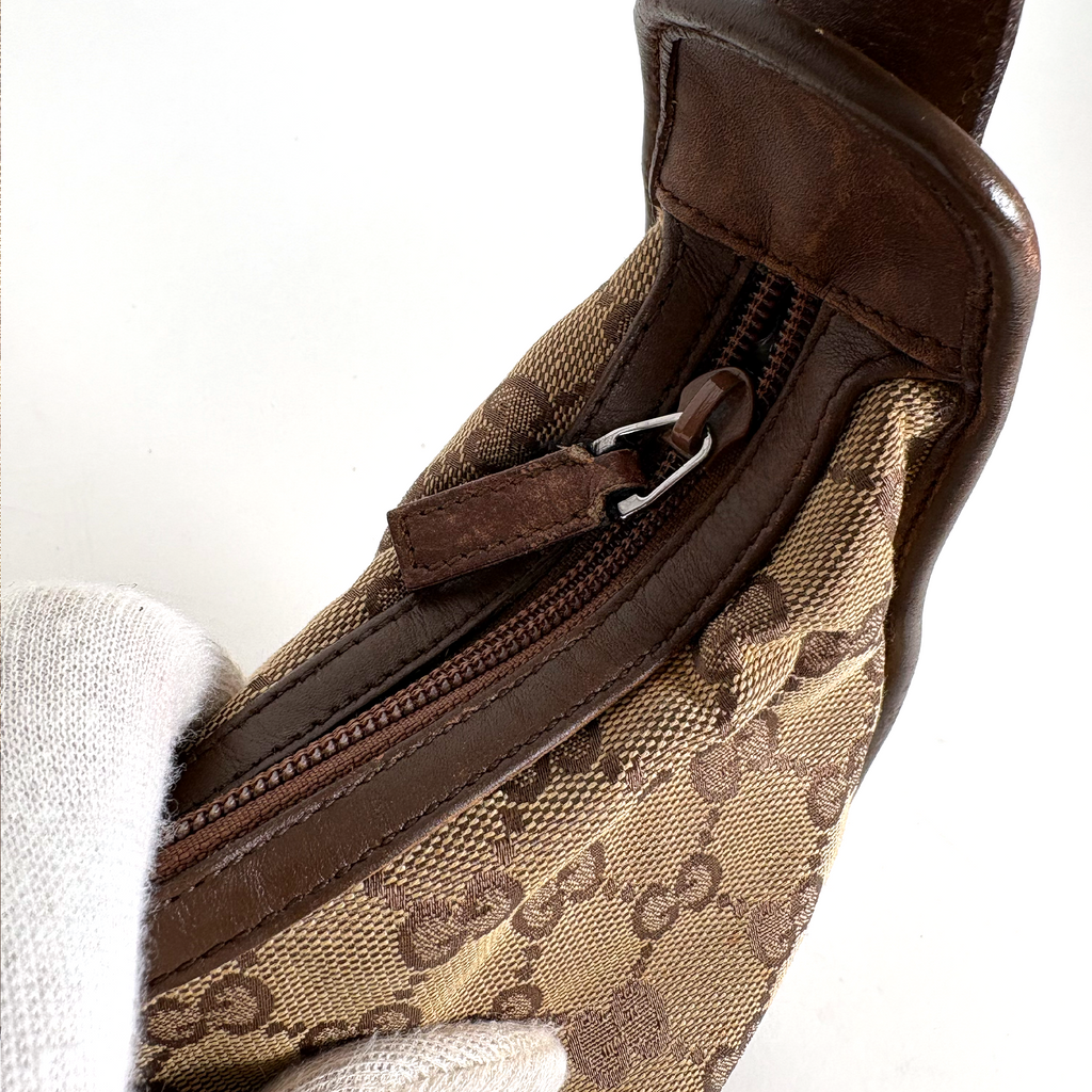 Gucci GG Canvas Shoulder bag Brown