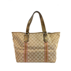 Gucci Beige GG Canvas Jolicoeur Tote