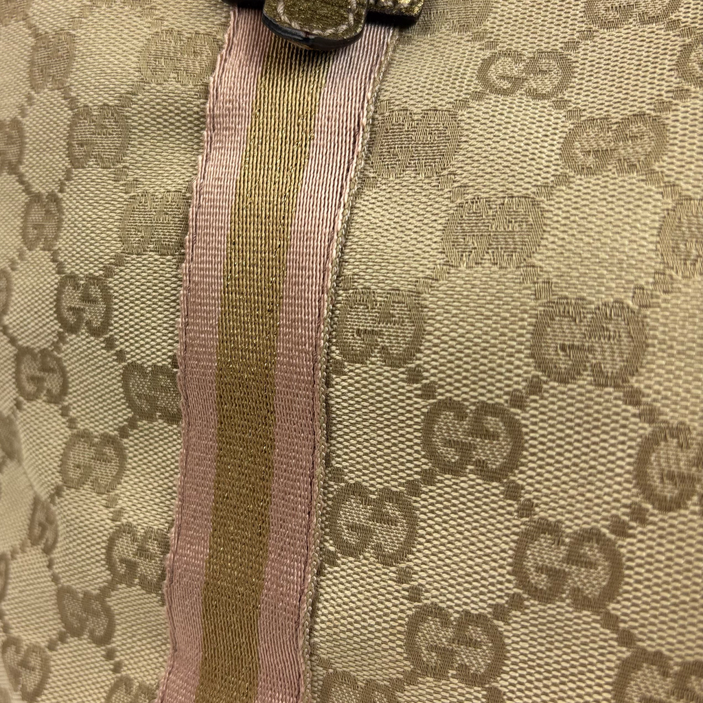 Gucci Beige GG Canvas Jolicoeur Tote