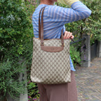 Gucci GG PVC Tote Bag