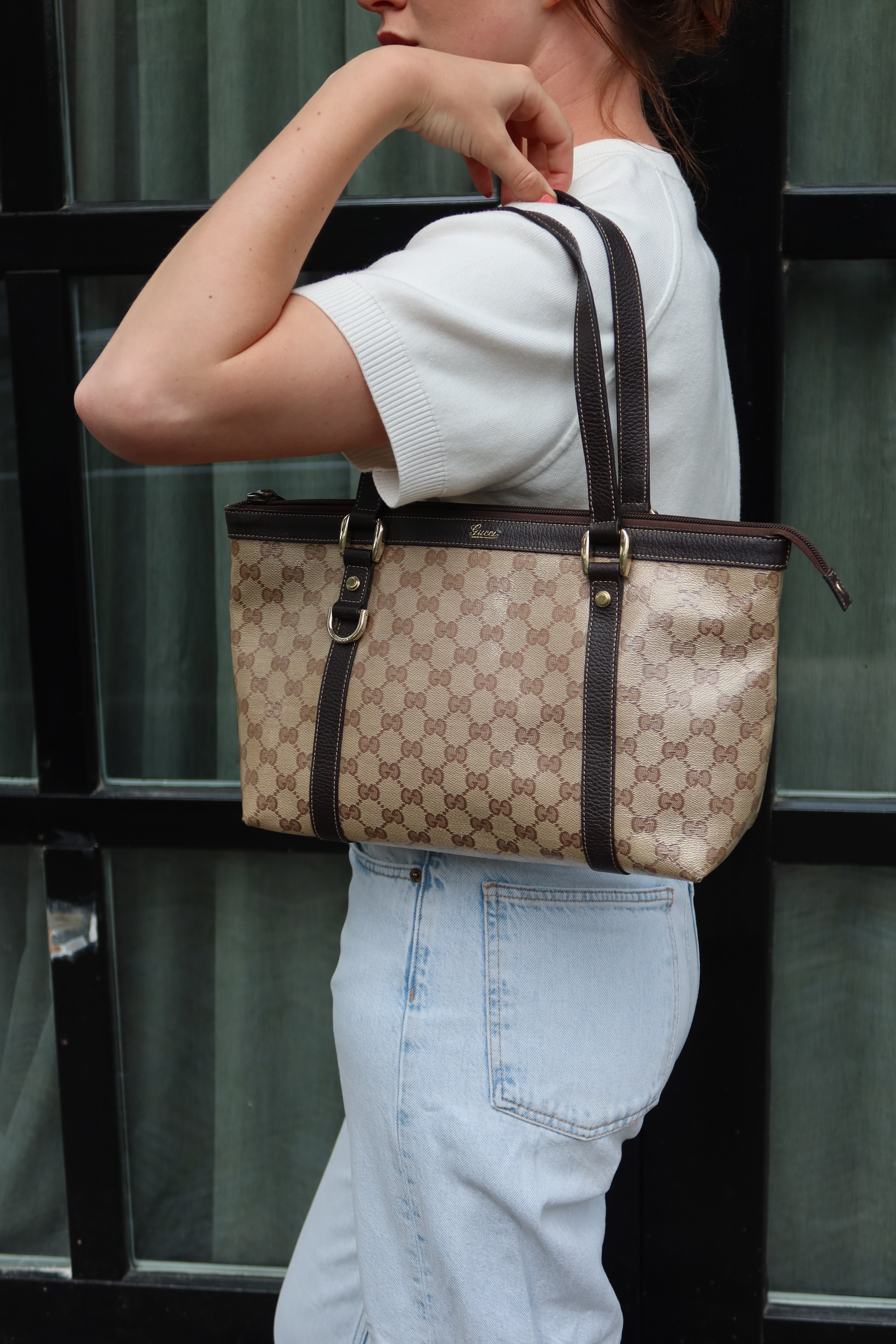 Gucci GG Crystal Abbey Tote