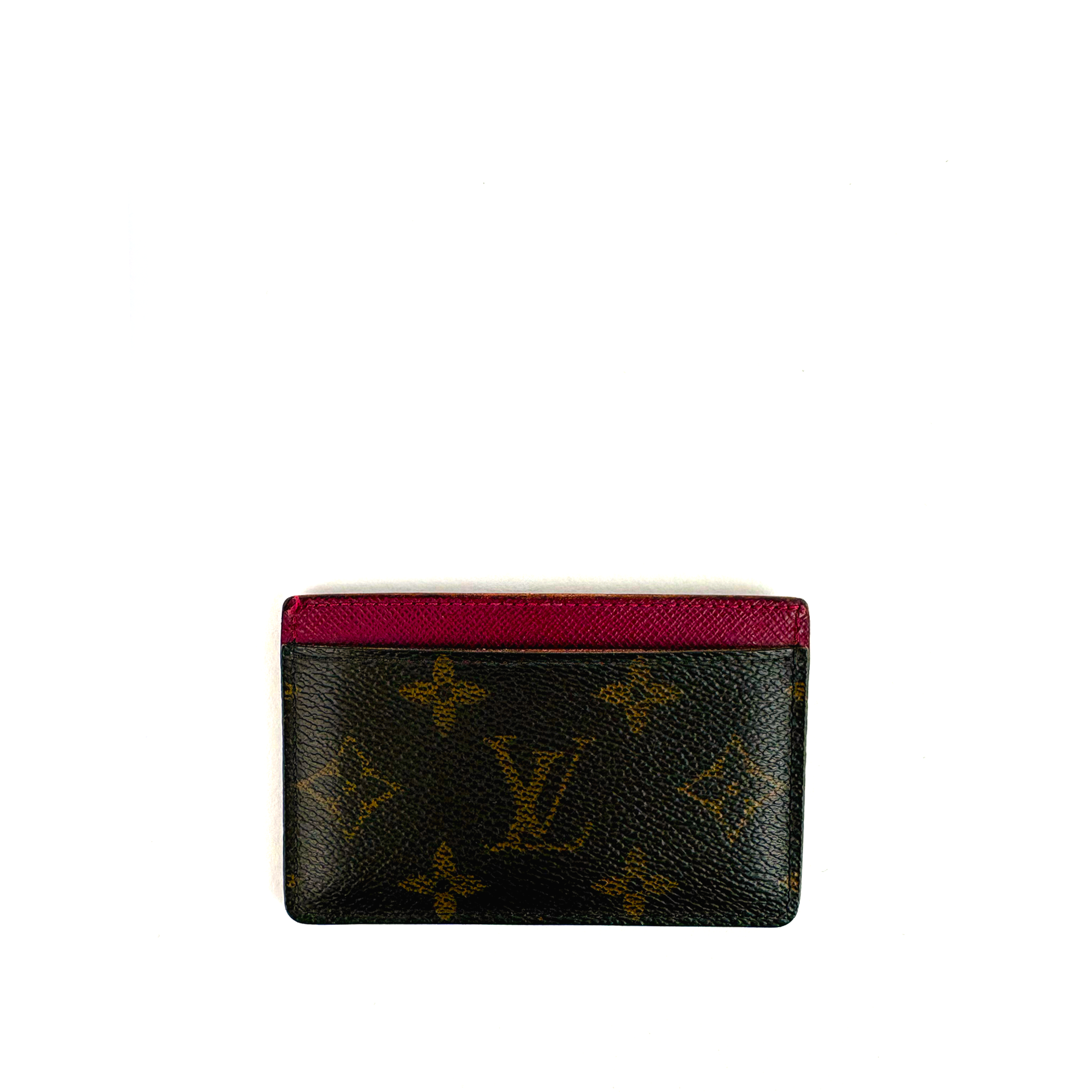 Louis Vuitton Monogram Fuchsia Pink Card Holder