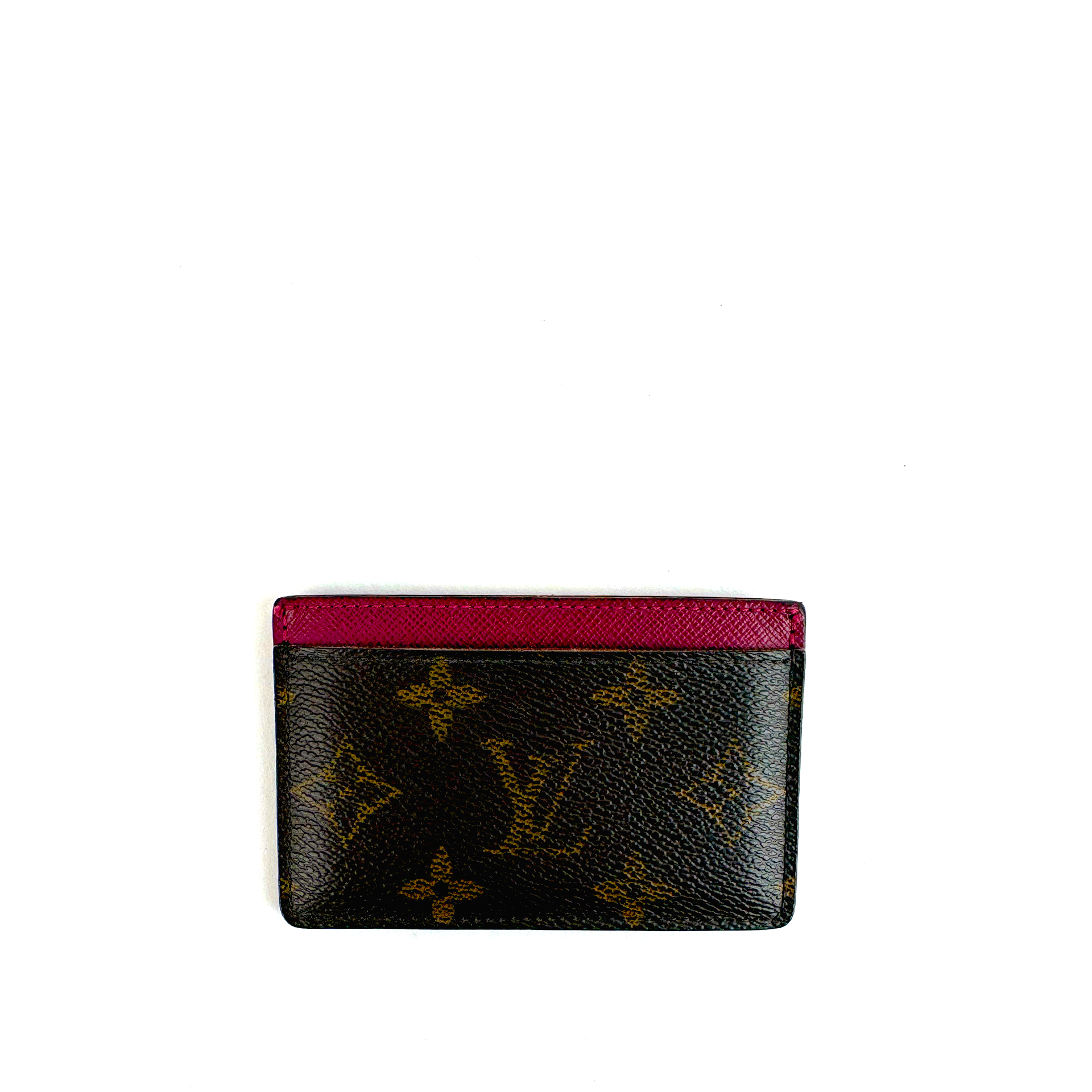 Louis Vuitton Monogram Fuchsia Pink Card Holder