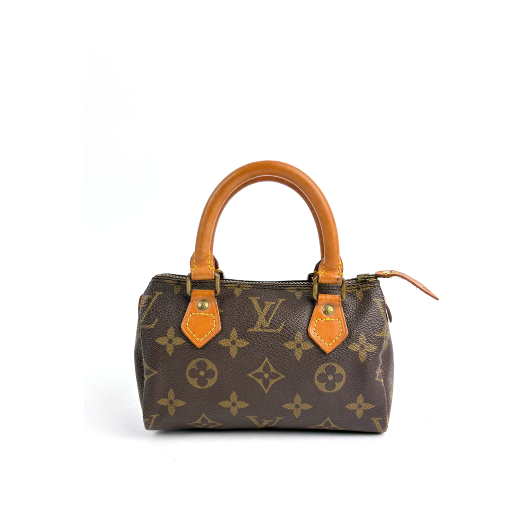 Louis Vuitton Nano Speedy Mini HL Cloth Handbag