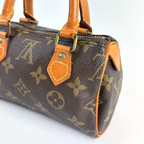 Louis Vuitton Nano Speedy Mini HL Cloth Handbag