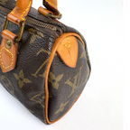 Louis Vuitton Nano Speedy Mini HL Cloth Handbag
