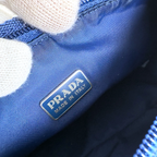 Prada Nylon Pochette Royal Blue