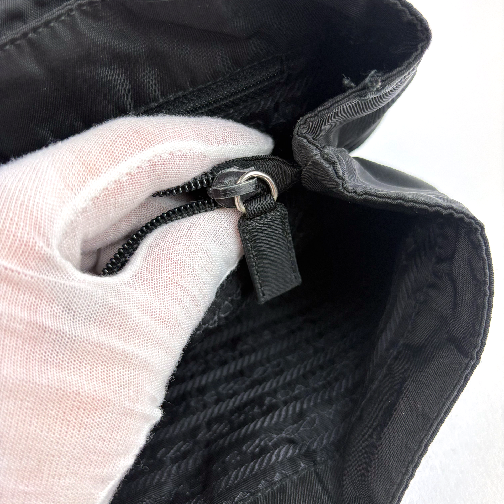 Prada Nylon Tote Black