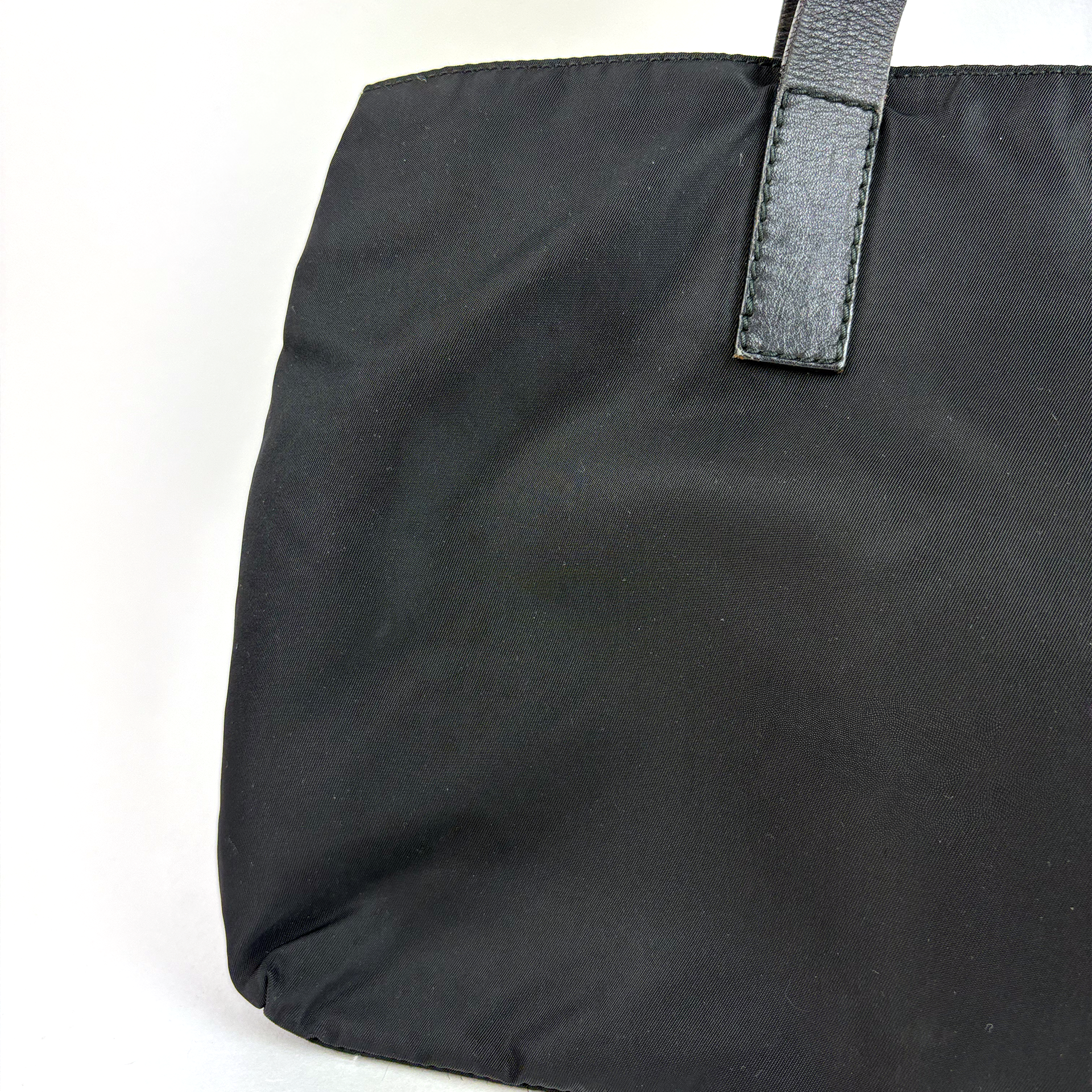 Prada Nylon Tote Black