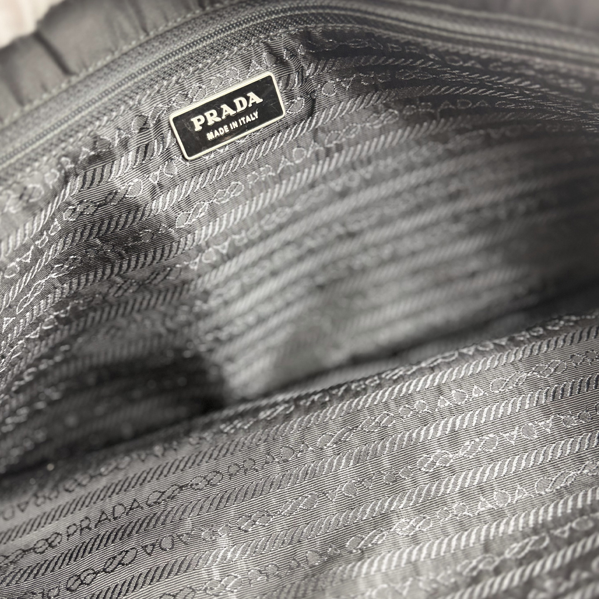 Prada Nylon Tote Black