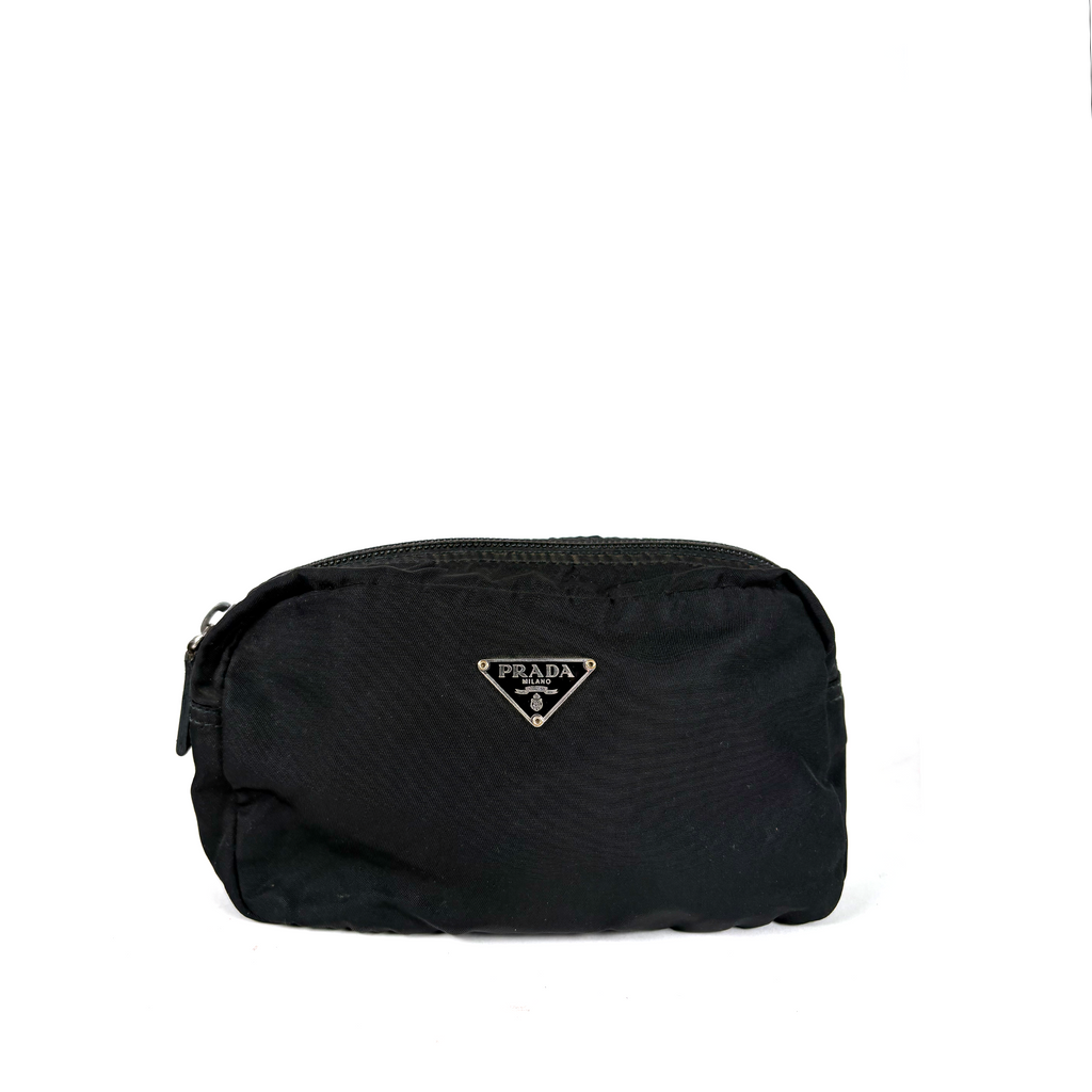 Prada Nylon Toilet Pouch Black