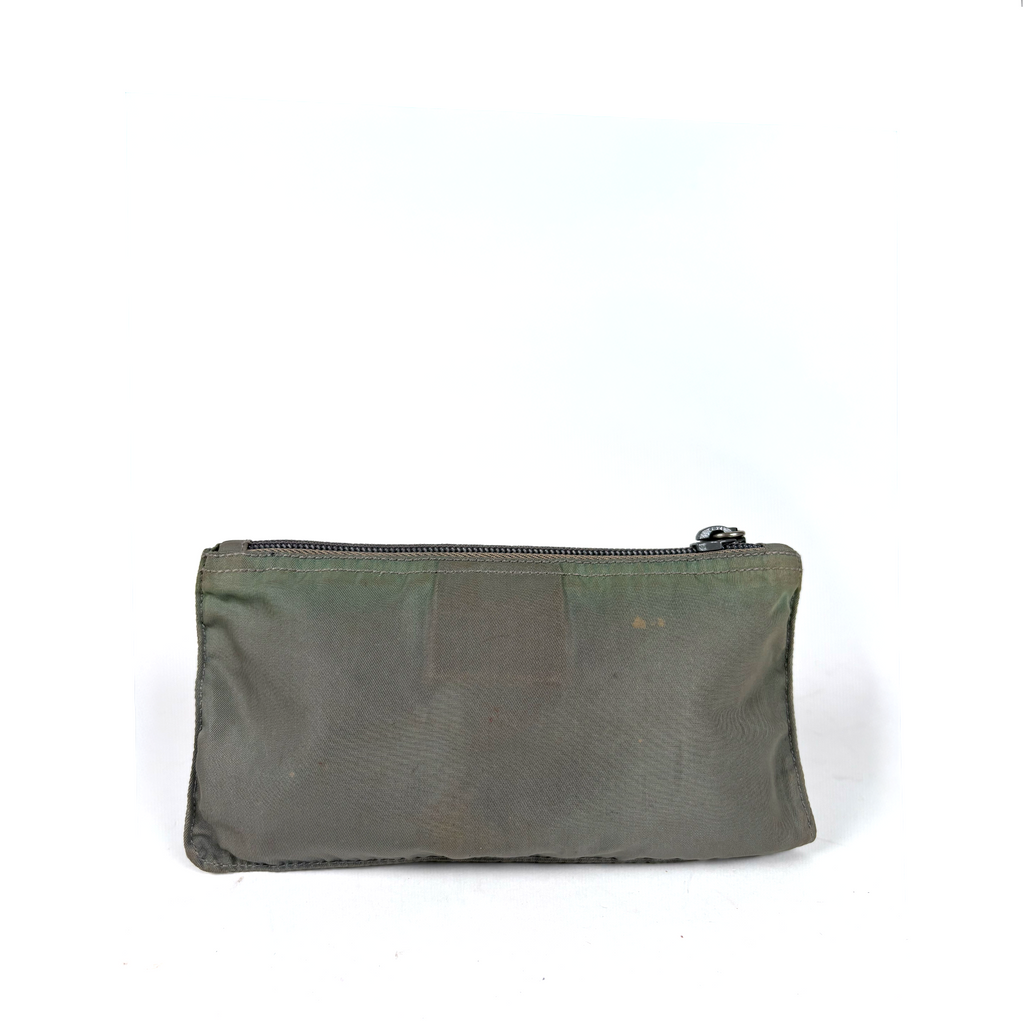 Prada Nylon Toilet Pouch Sage Green