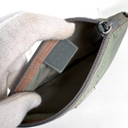 Prada Nylon Toilet Pouch Sage Green