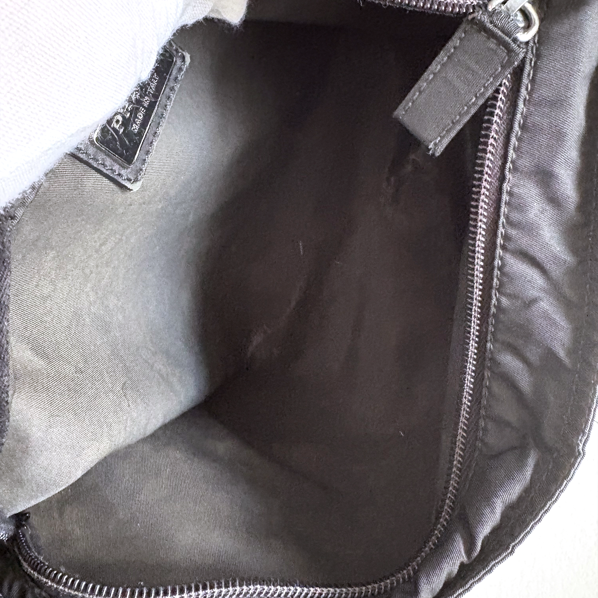 Prada Nylon Shoulder Bag Black