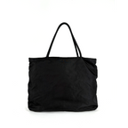Prada Tessuto Nylon Shoulder Tote Bag Black