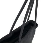 Prada Tessuto Nylon Shoulder Tote Bag Black