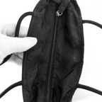 Prada Tessuto Nylon Shoulder Tote Bag Black