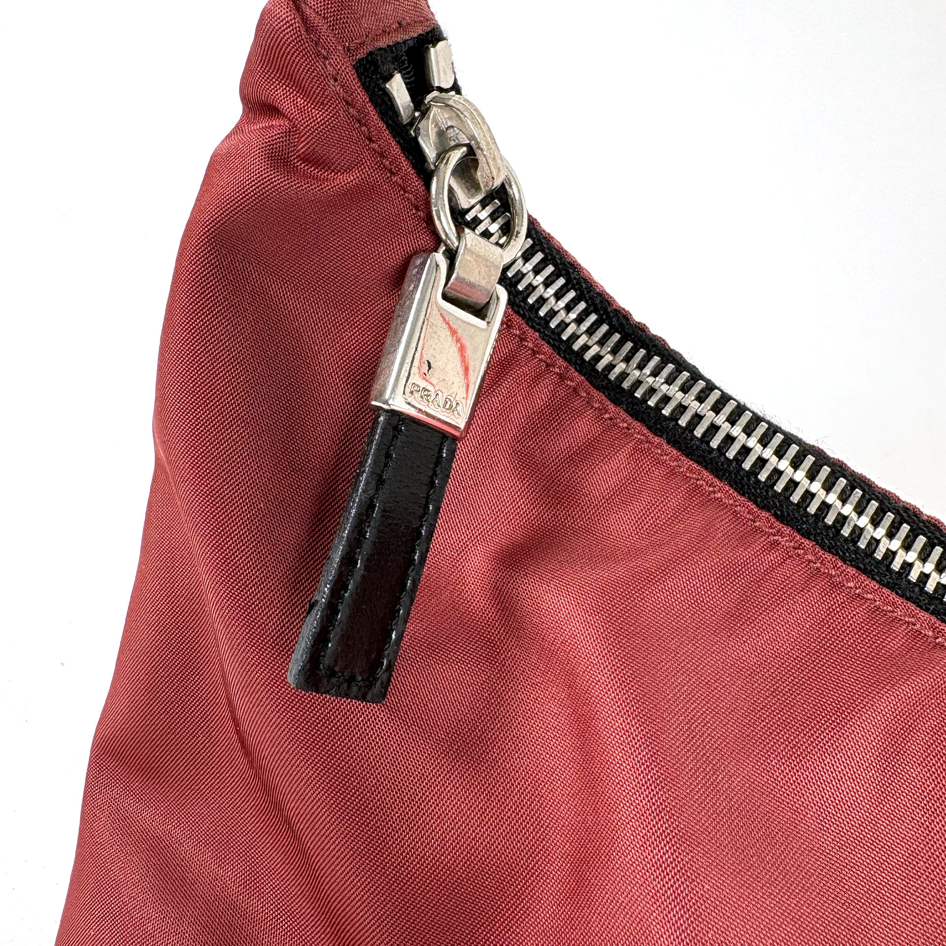Prada Tessuto Nylon Shoulder Old Pink