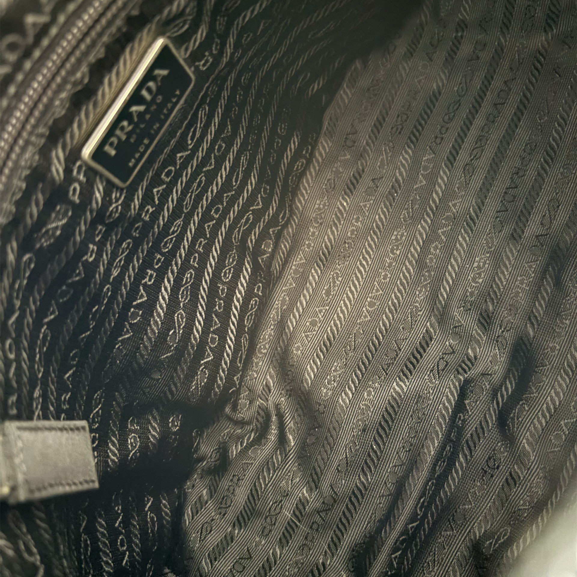 Prada Tessuto Hobo One-Shoulder Bag