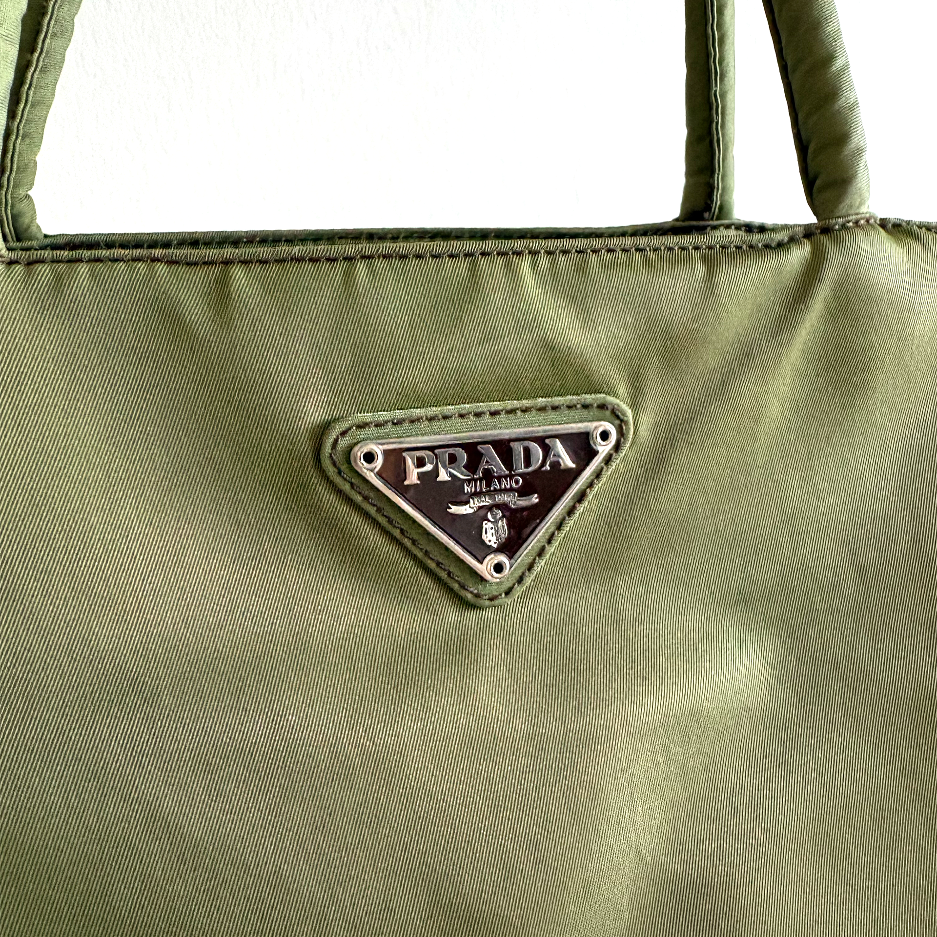 Prada Tote Bag Green
