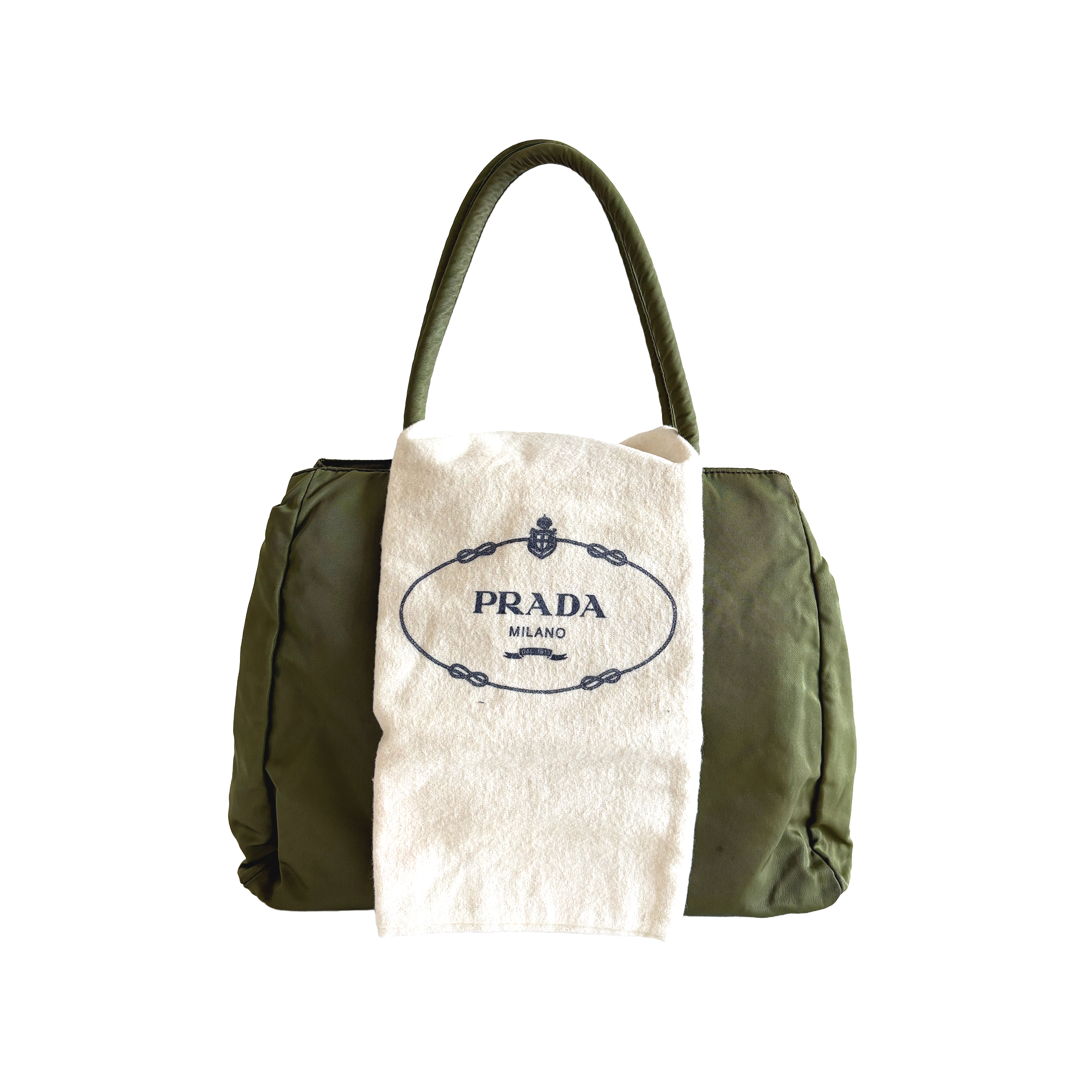 Prada Tote Bag Green