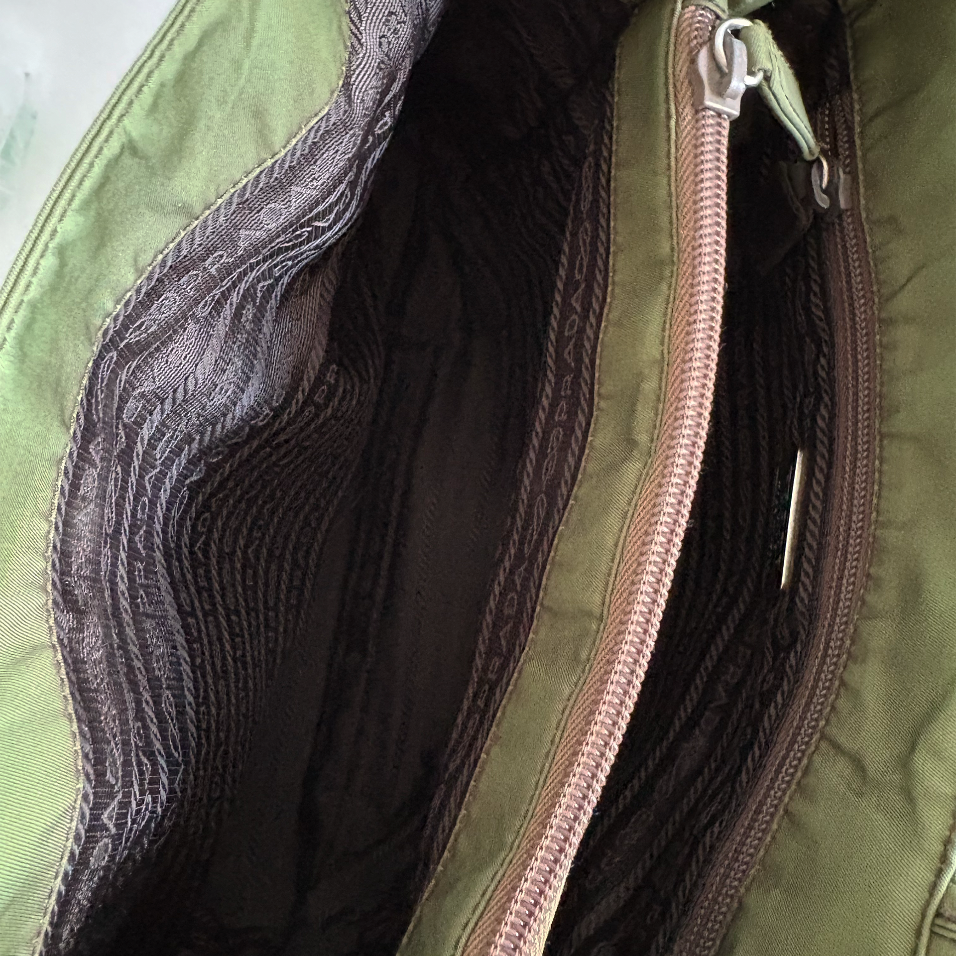 Prada Tote Bag Green