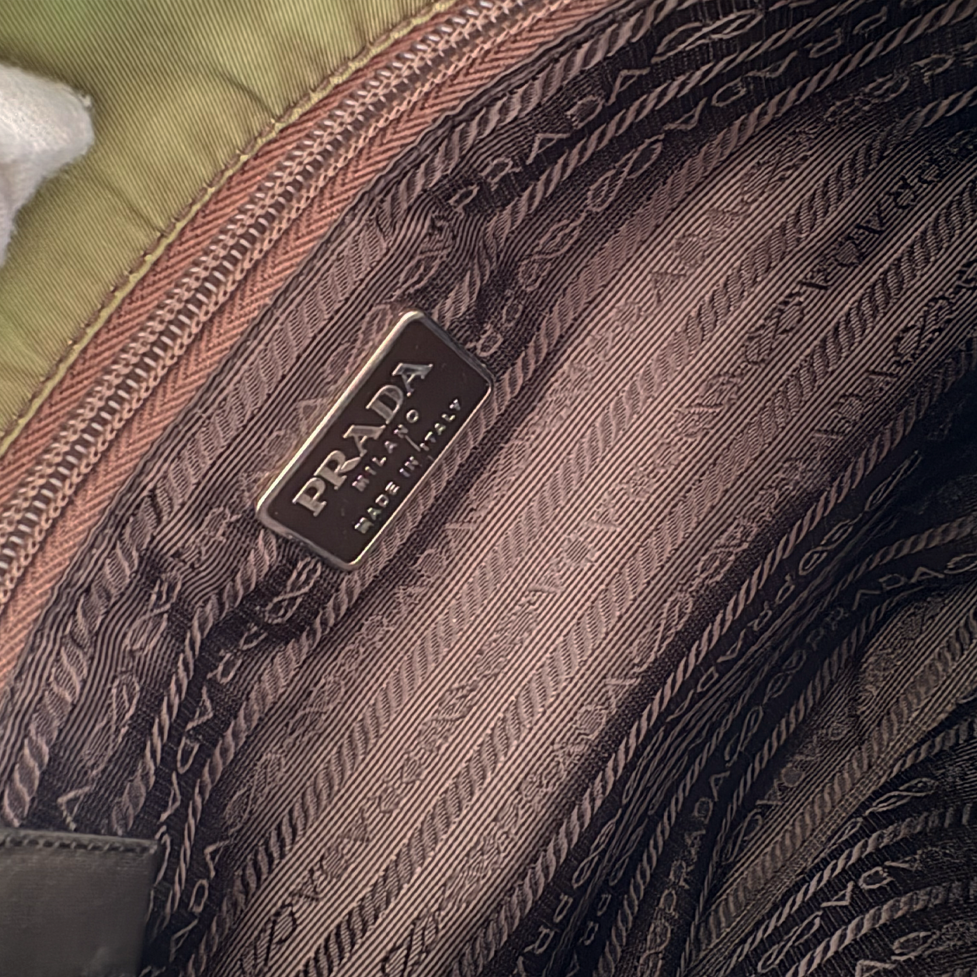 Prada Tote Bag Green