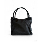 Prada Nylon Shoulder Bag in black