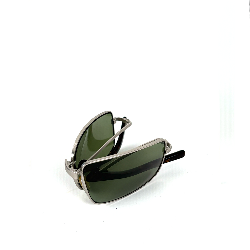 Prada Foldable Archive Sunglasses in green
