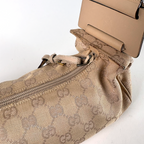 Gucci GG Canvas Y2K Shoulder Bag Beige