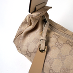 Gucci GG Canvas Y2K Shoulder Bag Beige