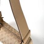 Gucci GG Canvas Y2K Shoulder Bag Beige