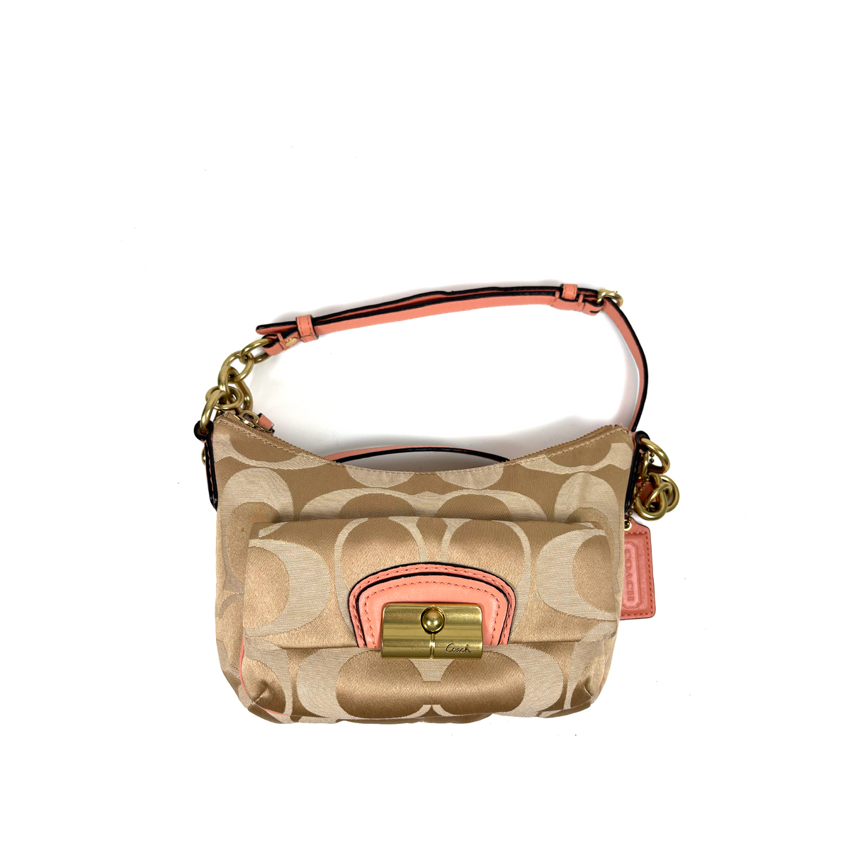 Coach Bag Satin Pink